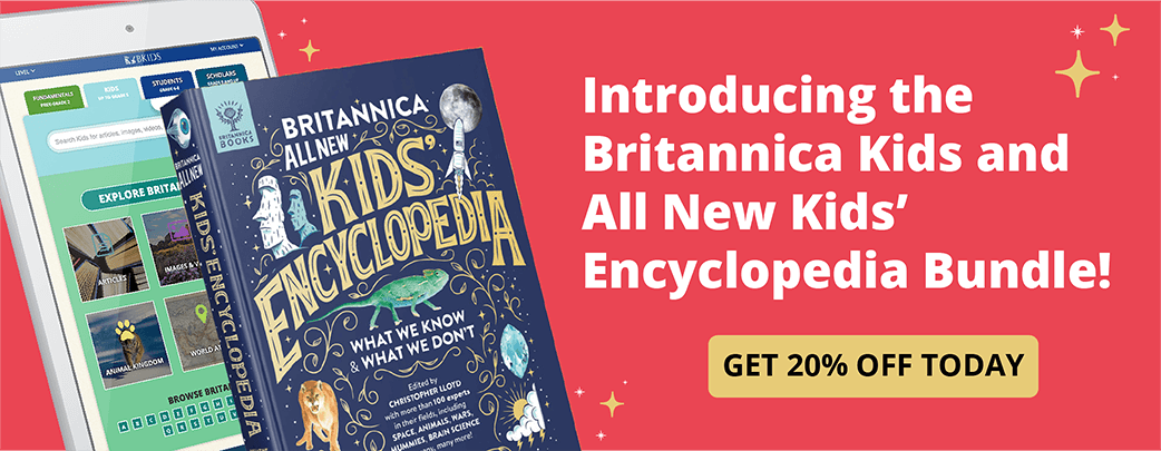 Britannica Kids plus Britannica All New Kids' Encyclopedia Offer