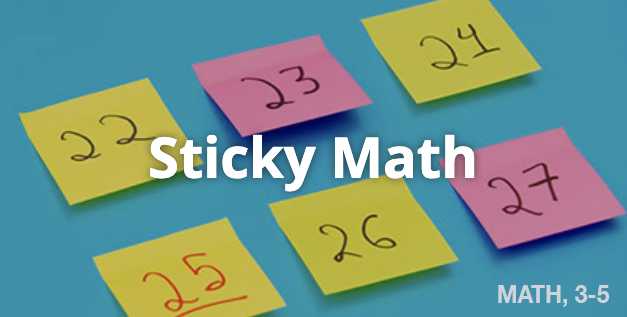 Sticky Math activity on Britannica Kids