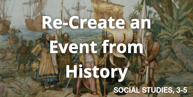 Recreate an Event from History activity from Britannica Kids